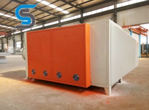 Curing fume treatment equipment
