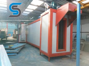 Curing fume treatment equipment