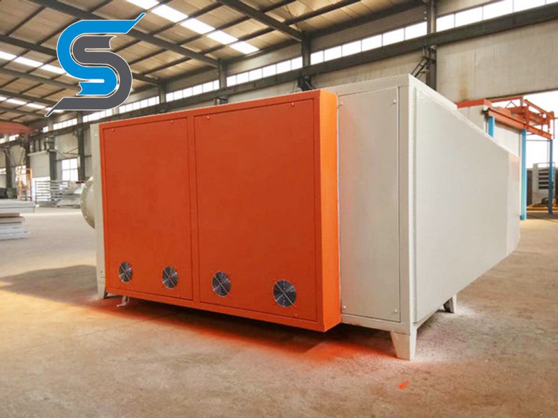Curing fume treatment equipment